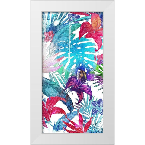 Bushel Of Tropical Mate White Modern Wood Framed Art Print by Villa, Mlli