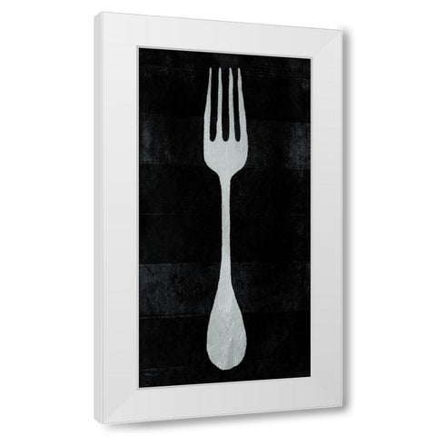 ReFork White Modern Wood Framed Art Print by Villa, Milli