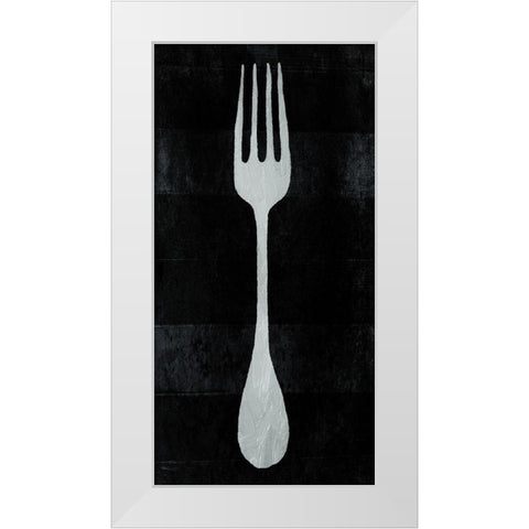 ReFork White Modern Wood Framed Art Print by Villa, Milli