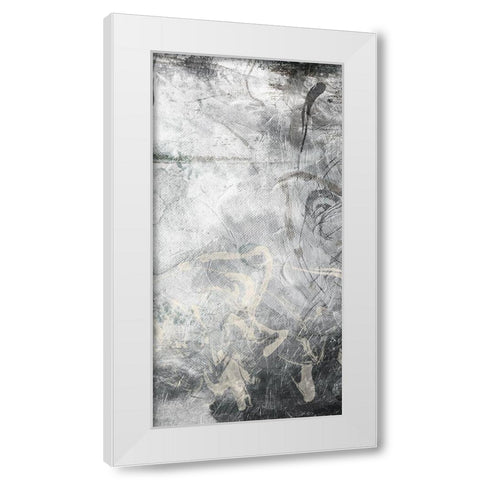 Slate Abstract 2 White Modern Wood Framed Art Print by Villa, Milli