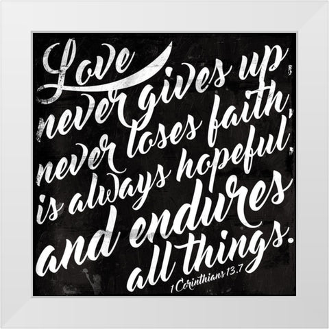 All Things Black White Modern Wood Framed Art Print by Villa, Mlli