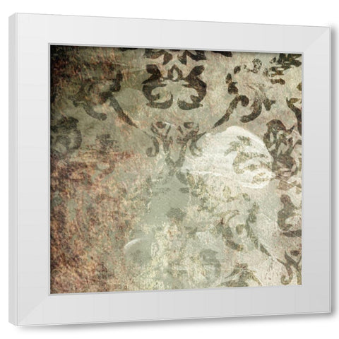 Mess One White Modern Wood Framed Art Print by Villa, Mlli