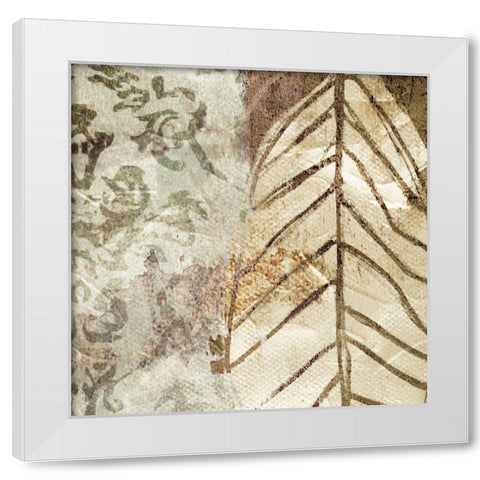 Mess Two White Modern Wood Framed Art Print by Villa, Mlli