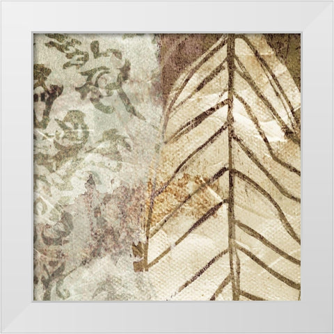 Mess Two White Modern Wood Framed Art Print by Villa, Mlli