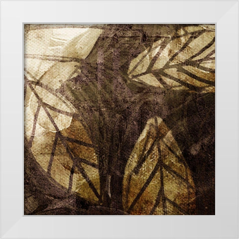 Mess Nine White Modern Wood Framed Art Print by Villa, Mlli