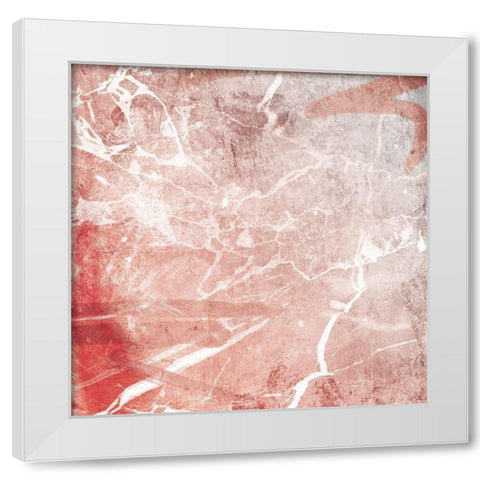 Soft Chaotic Mind White Modern Wood Framed Art Print by Villa, Mlli
