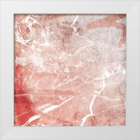 Soft Chaotic Mind White Modern Wood Framed Art Print by Villa, Mlli