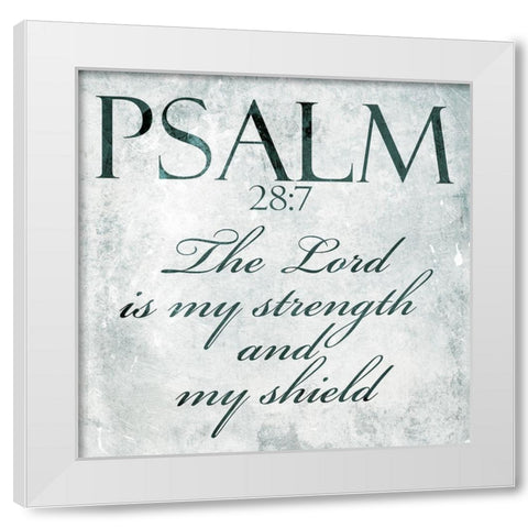 Bold Lord White Modern Wood Framed Art Print by Villa, Mlli