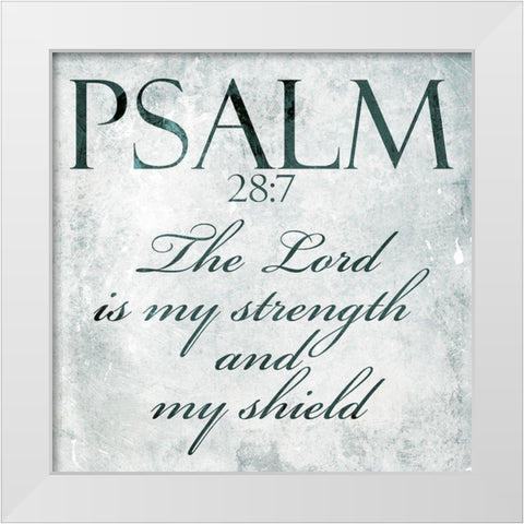 Bold Lord White Modern Wood Framed Art Print by Villa, Mlli