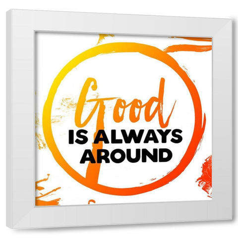 Good White Modern Wood Framed Art Print by Villa, Mlli