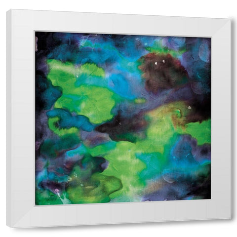 Chemical Mist White Modern Wood Framed Art Print by Villa, Mlli