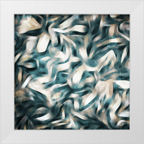 Lost In White Modern Wood Framed Art Print by Villa, Mlli
