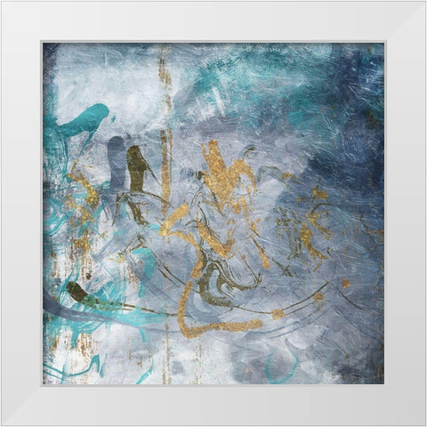 Get Lost White Modern Wood Framed Art Print by Villa, Mlli
