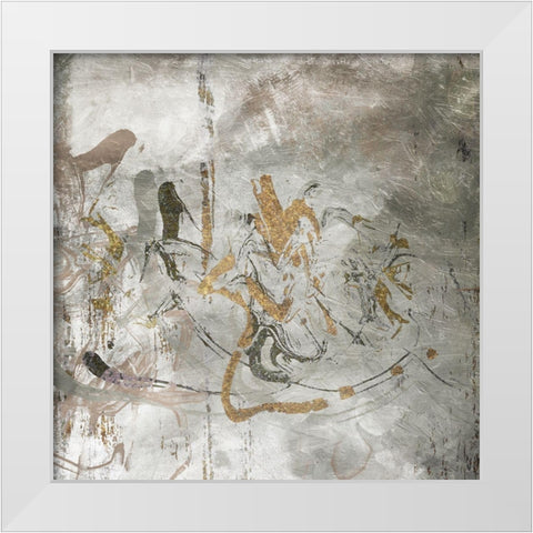 Get Lost Neutral White Modern Wood Framed Art Print by Villa, Mlli