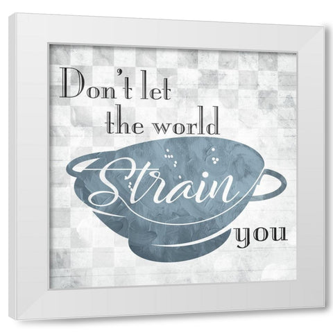 Strain White Modern Wood Framed Art Print by Villa, Mlli
