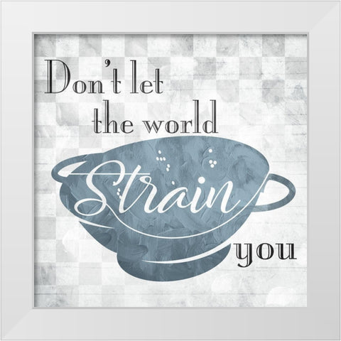 Strain White Modern Wood Framed Art Print by Villa, Mlli