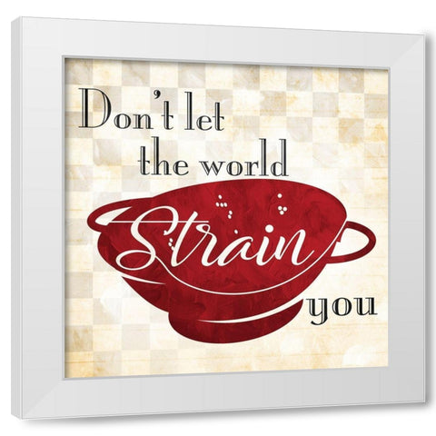 Strain Traditional White Modern Wood Framed Art Print by Villa, Mlli