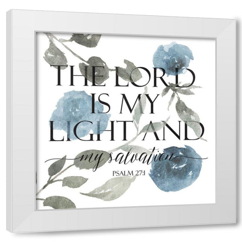 Lord And Light White Modern Wood Framed Art Print by Villa, Mlli