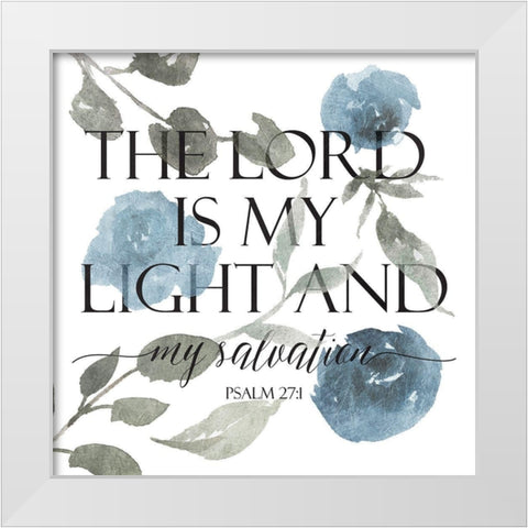 Lord And Light White Modern Wood Framed Art Print by Villa, Mlli