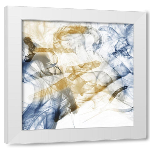 Smokey Tools White Modern Wood Framed Art Print by Villa, Mlli