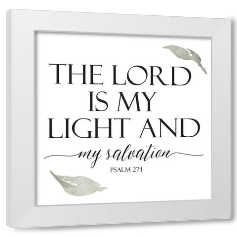 My Salvation White Modern Wood Framed Art Print by Villa, Milli