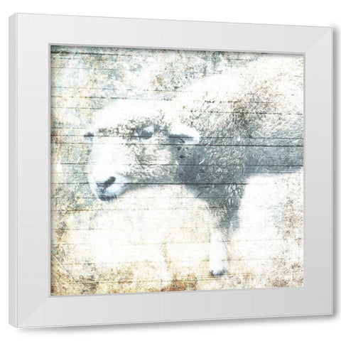 Wake Up Time White Modern Wood Framed Art Print by Villa, Mlli