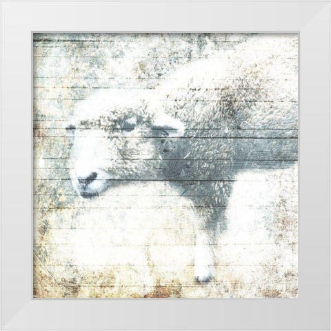 Wake Up Time White Modern Wood Framed Art Print by Villa, Mlli