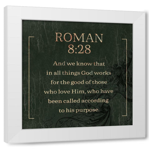 Roman Swamp White Modern Wood Framed Art Print by Villa, Milli