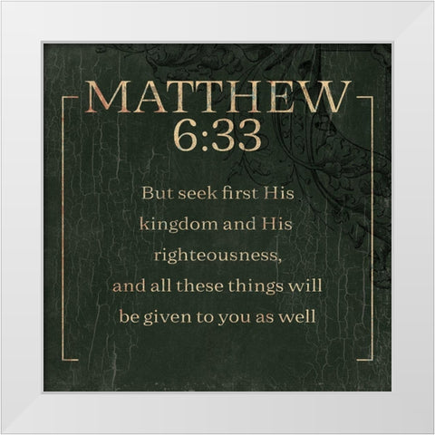 Matthew Swamp White Modern Wood Framed Art Print by Villa, Milli