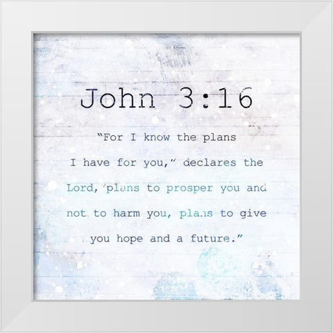 John Night Farm White Modern Wood Framed Art Print by Villa, Milli