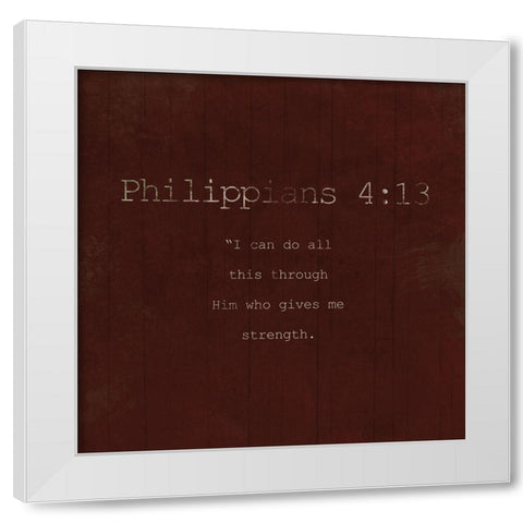 Philippains Fall Farm White Modern Wood Framed Art Print by Villa, Milli