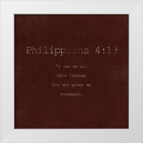 Philippains Fall Farm White Modern Wood Framed Art Print by Villa, Milli