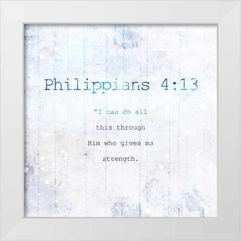 Philippains Night Farm White Modern Wood Framed Art Print by Villa, Milli