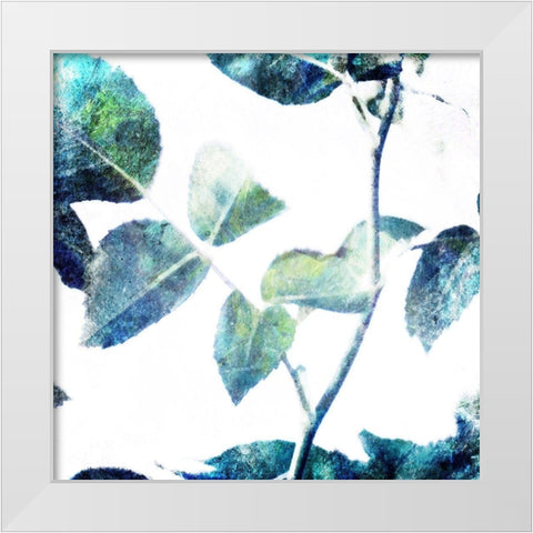 Universal Leaves 2 White Modern Wood Framed Art Print by Villa, Milli