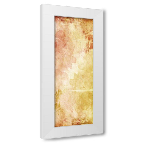 Harmonious Warmth Two White Modern Wood Framed Art Print by OnRei