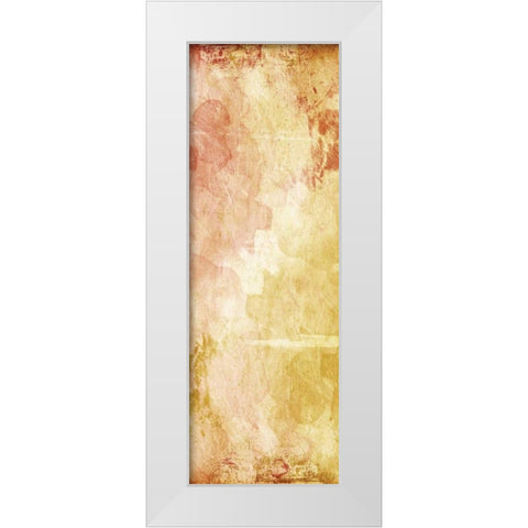 Harmonious Warmth Two White Modern Wood Framed Art Print by OnRei