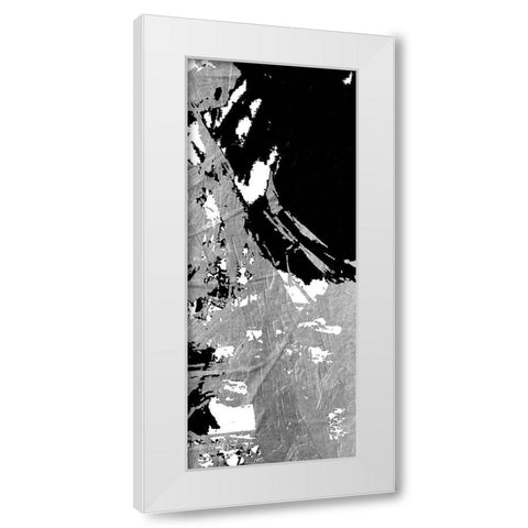 Traffic Pile White Modern Wood Framed Art Print by OnRei