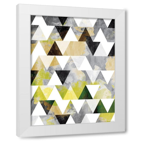 Fun Teeth White Modern Wood Framed Art Print by OnRei