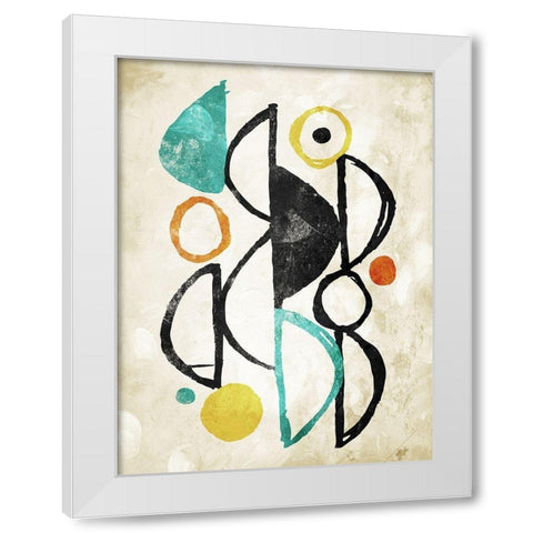 We All Need Help White Modern Wood Framed Art Print by OnRei