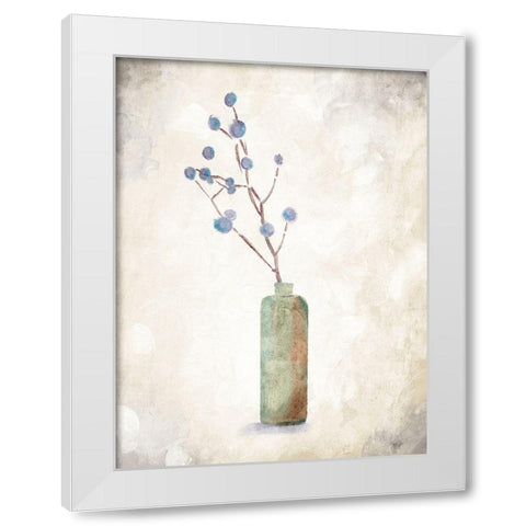 The Only Plant White Modern Wood Framed Art Print by OnRei