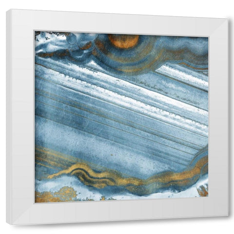 Sunshine And Clouds White Modern Wood Framed Art Print by OnRei