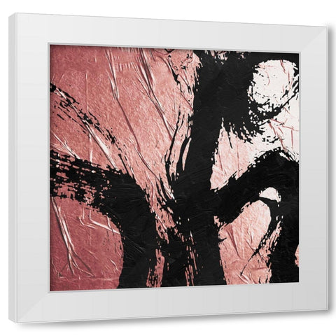 Lift White Modern Wood Framed Art Print by OnRei