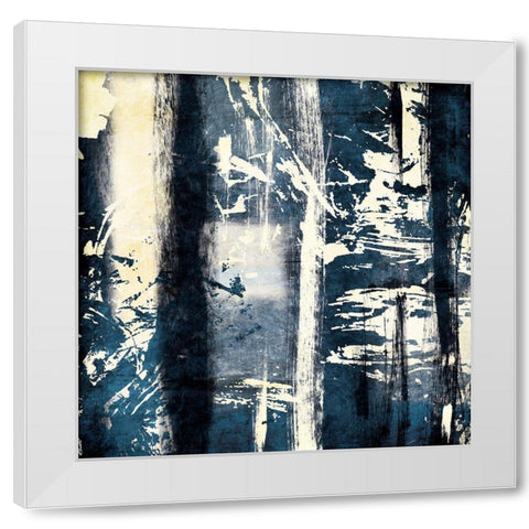 Decide White Modern Wood Framed Art Print by OnRei