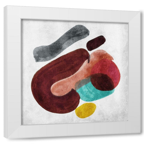 Get Free White Modern Wood Framed Art Print by OnRei