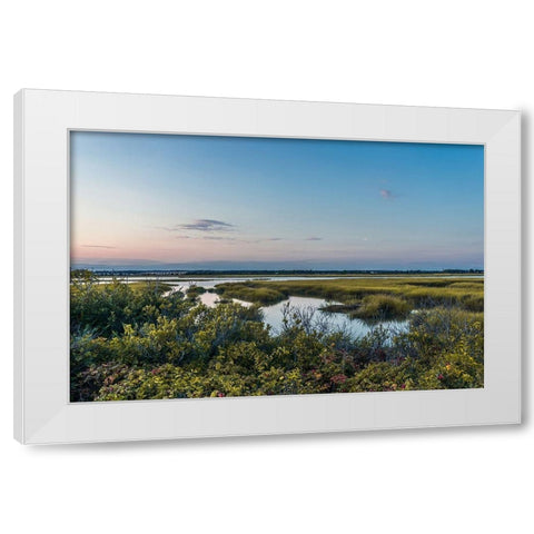 Nowhere Land White Modern Wood Framed Art Print by Orlando