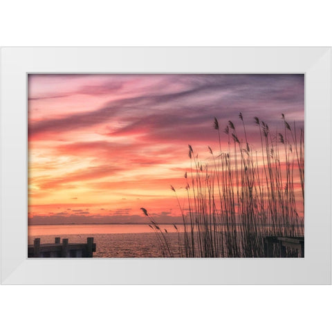 Exclusive Liberty White Modern Wood Framed Art Print by DeLuca, Pat