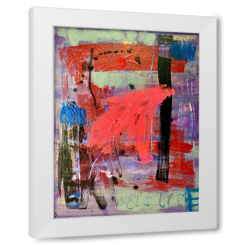 Love Language White Modern Wood Framed Art Print by Spina, Phyllis