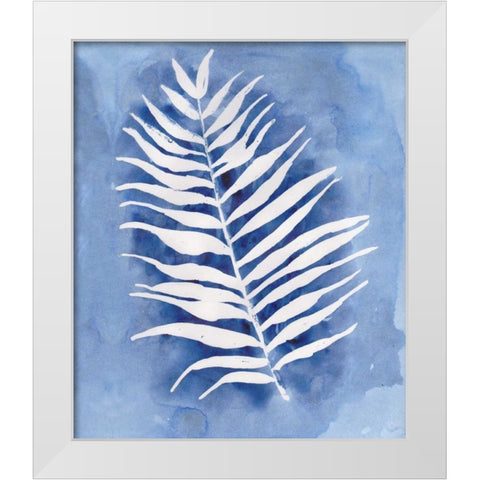 Natural Silhouette A White Modern Wood Framed Art Print by Varacek, Pam