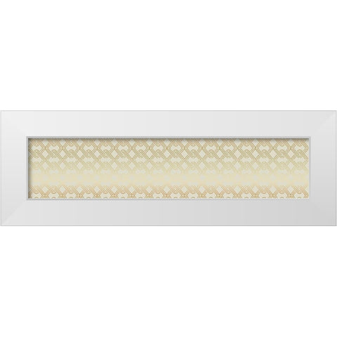 Hello Beautiful Pattern IVORY White Modern Wood Framed Art Print by Allen, Candace