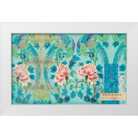 Modern Chinois White Modern Wood Framed Art Print by Allen, Candace